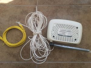 TP Link WIFI Modem - With Lan Cables