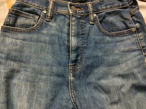 Authentic UNIQLO High-Rise Straight Jeans