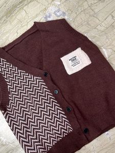 Chic Chevron Knit Vest