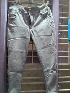 Gray Skinny Fit Jeans 36 size