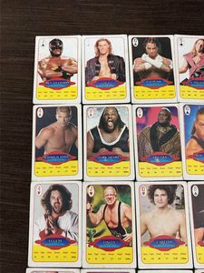 Vintage WWE Wrestling Trump Cards Set