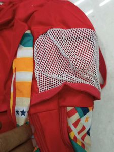 WIKI WHIRL RED BACKPACK