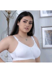 Comfortable White Bra