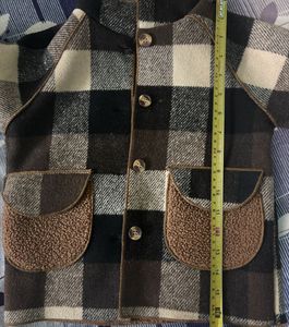 Vintage Plaid Hooded Jacket