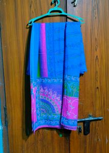 Floral Pink Full Sleeve Kurti