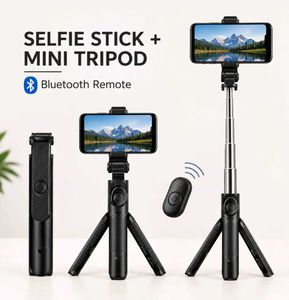 All-in-One Phone Tripod &amp; Selfie Stick