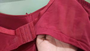 Comfortable Maroon Bra