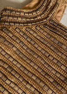 Golden Heavy Blouse | Party / Wedding