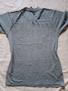 Grey Cotton Care T-Shirt