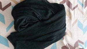 Elegant Black Dupatta pure chiffon