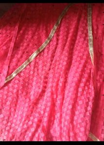 Elegant Pink Ethnic Gown