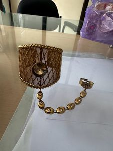 Beautiful Kada With Attached Ring