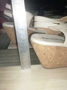 Beige Crisscross Sandals