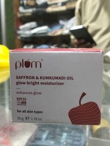Plum Saffron & Kumkumadi Glow Bright Moisturizer