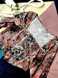 top and pencil short skirt combo offer