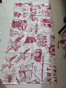 face  covering Alphabet Print Dupatta safe fir sun