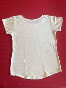White Short Sleeve Tee