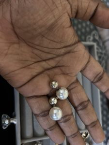 Elegant Pearl Stud Earrings