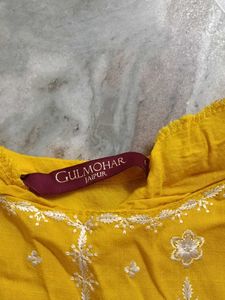 Yellow Kurta Set with Dupatta