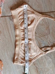 Comfortable Light Peach Sports Bra