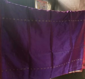 Vibrant Purple &amp; Pink Saree