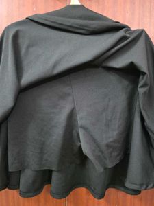 Black Mini Skater Skirt with Inbuilt Shorts
