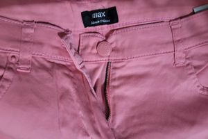 Chic Coral Pink Women's Pants