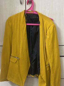 Zara Mustard Blazer