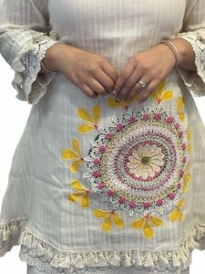 Elegant Embroidered Kurta Set with Palazzo