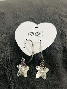 Cute Flower Hoop Earrings at 99 each