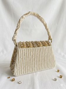 Bridal Beaded Clutch Bag