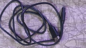 Trimmer Charger Cable Black
