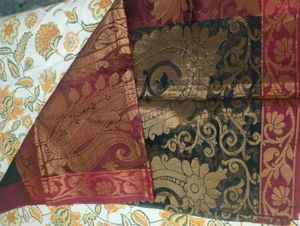Stunning Brocade Silk Saree