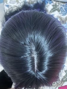 Purple and black ombre cosplay wig
