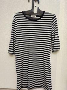Chic Striped Midi Dress