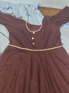 Beautiful Brown Ethnic Gown