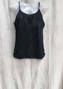 33209. Black Spaghetti Strap Cami Top