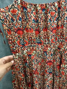 Floral Print Maxi Dress