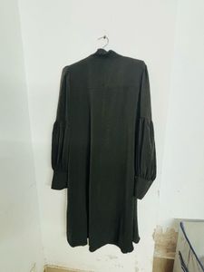 Elegant Olive Green Dress
