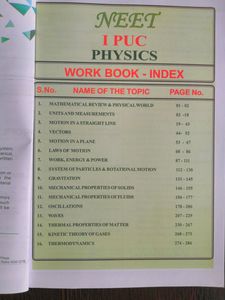 NEET PHYSICS WORKBOOK
