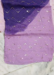 Lavender Rajputi Poshak Dress Material