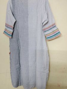Striped Cotton Kurti
