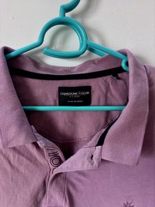 Purple American Club Polo Shirt
