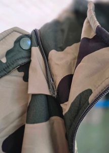 Camouflage Print Jacket