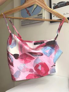 MADAME Print Crop Top
