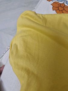 Comfortable Yellow Henley Top