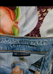 Distressed Denim Shorts