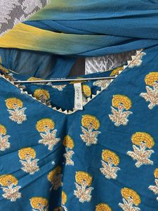 Beautiful Pure cotton Gharara set
