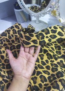 Leopard Print Hobo Bag