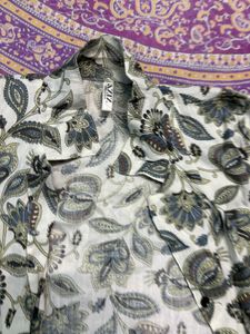 Floral Crop Shirt